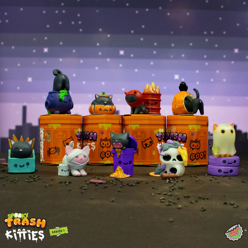 Spooky Trash Kitties Series 1 by 100% Soft