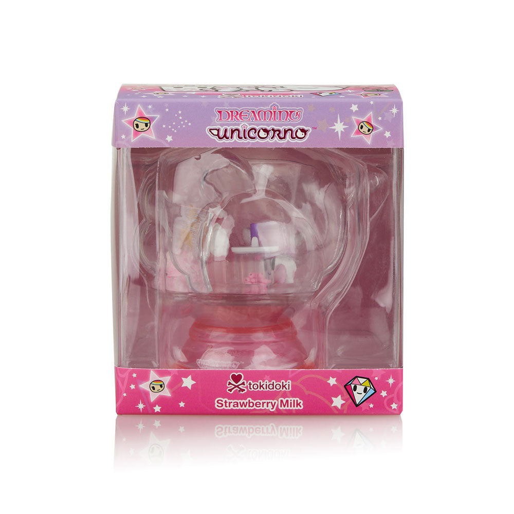 Dreaming Unicorno - Strawberry Milk (Special Edition) Vinyl Figure by Tokidoki