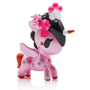 Sakurako - Cherry Blossom Unicorno Metallico Series by Tokidoki