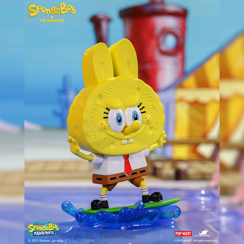 Surfing - The Monsters x SpongeBob Series by Kasing Lung x POP MART