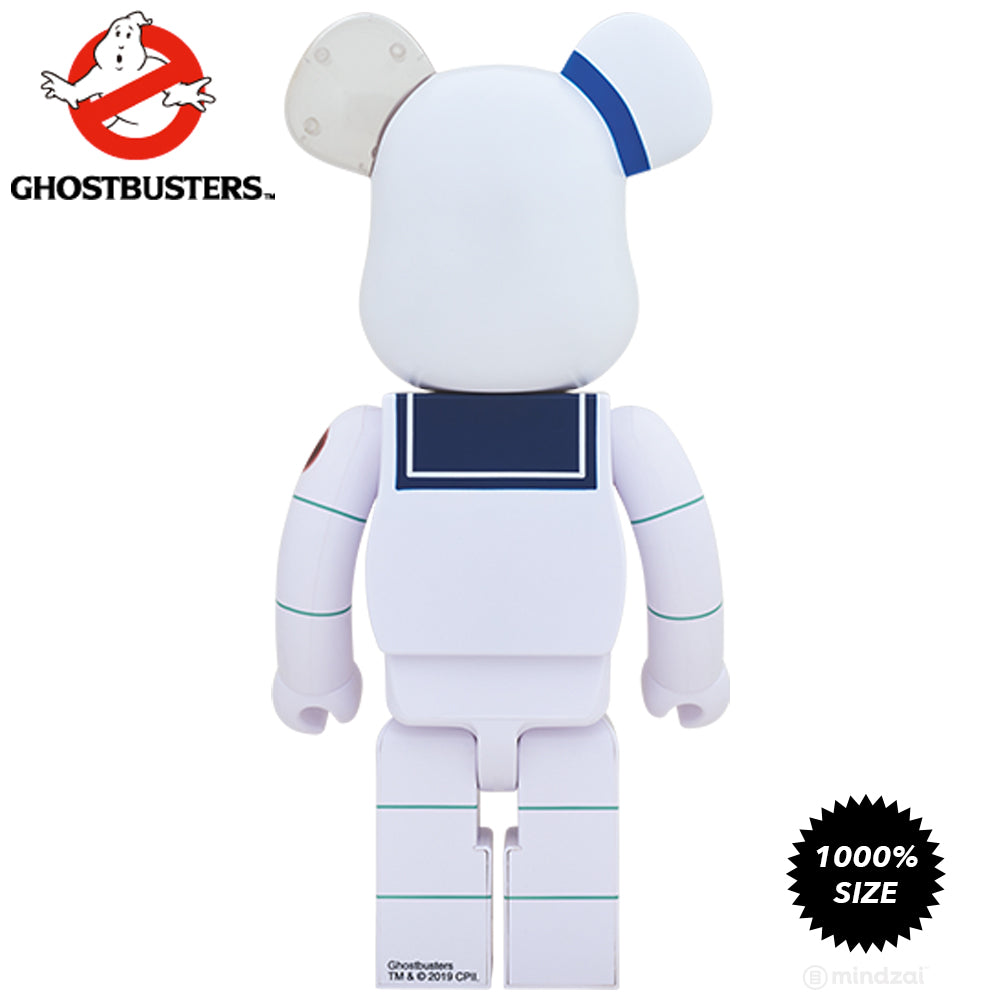 Angry Face Stay Puft Marshmallow Man 1000% Bearbrick by Medicom Toy