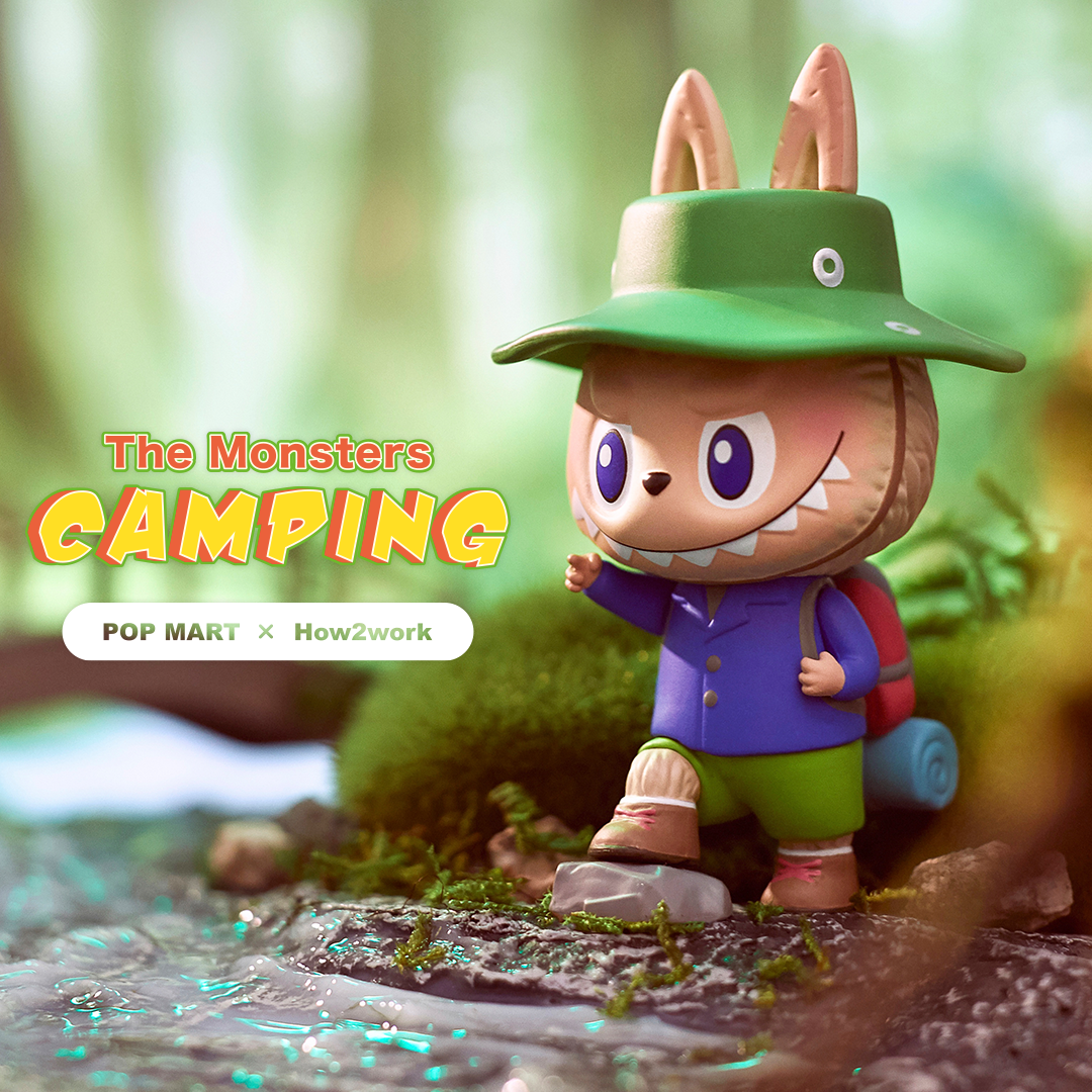 The Monster Camping Series Blind Box by POP MART x Kasing Lung