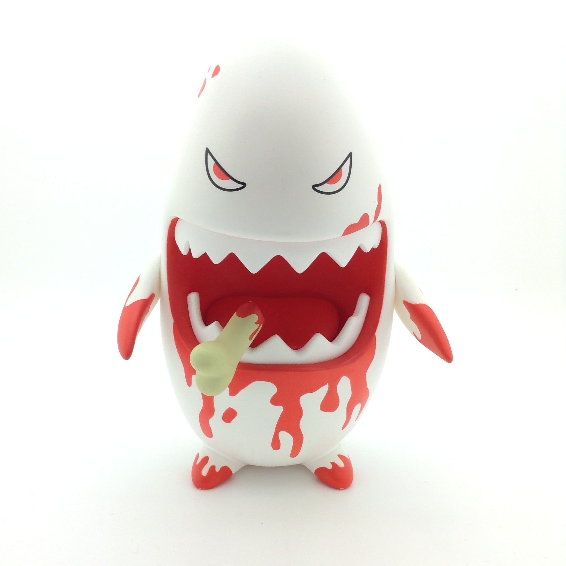 Sharky Red Rum Edition by Frank Kozik x ToyQube