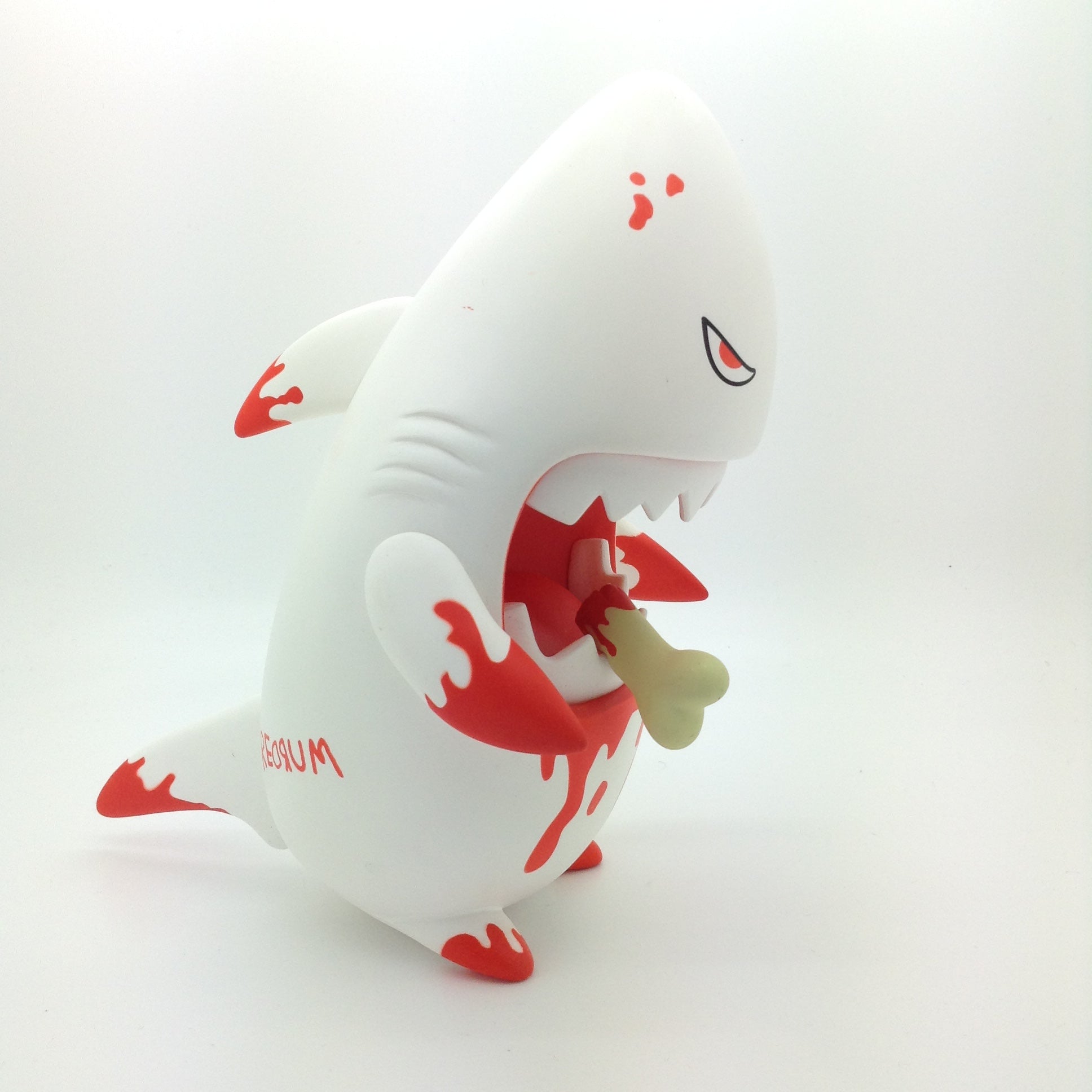 Sharky Red Rum Edition by Frank Kozik x ToyQube