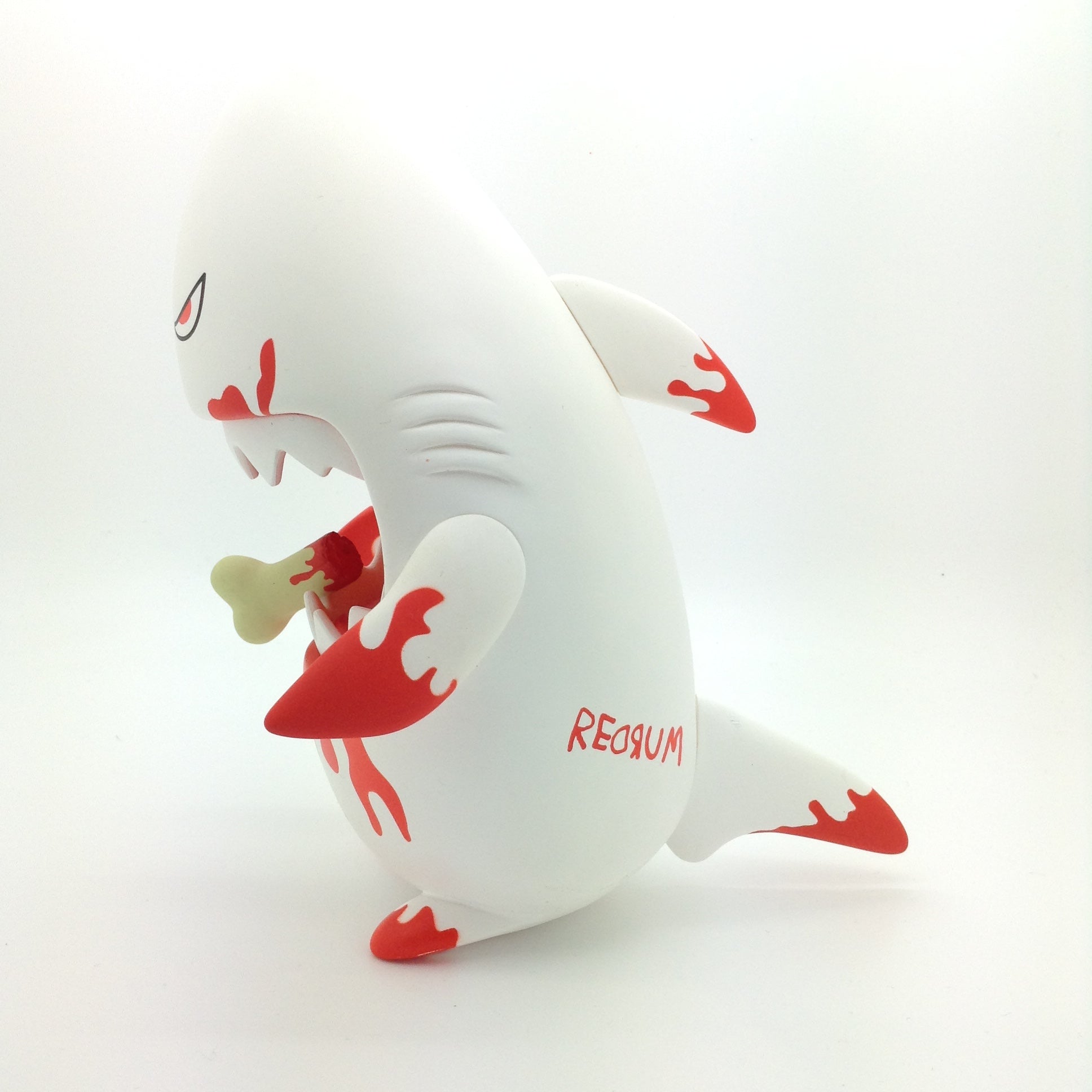 Sharky Red Rum Edition by Frank Kozik x ToyQube