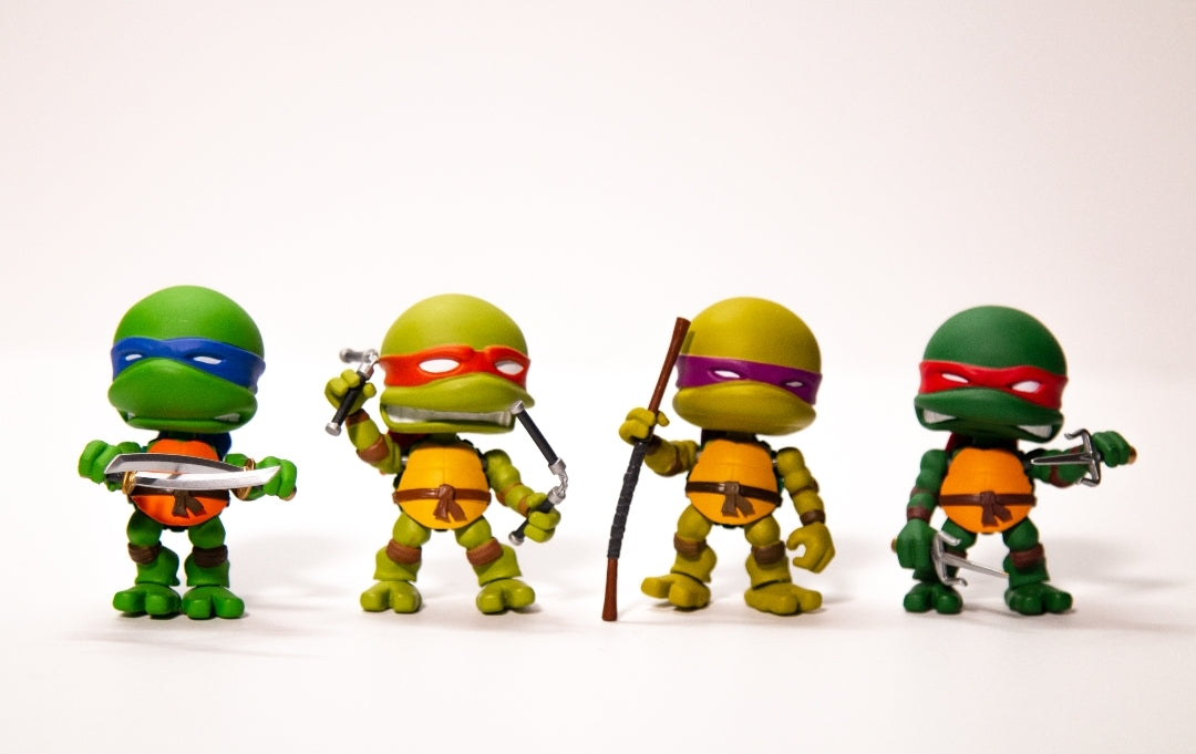 The Loyal Subjects Teenage Mutant Ninja Turtles Wave 1 Set of 9