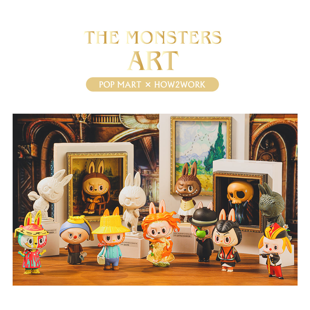 The Monsters Art Labubu Blind Box Series by POP MART x Kasing Lung x How2work