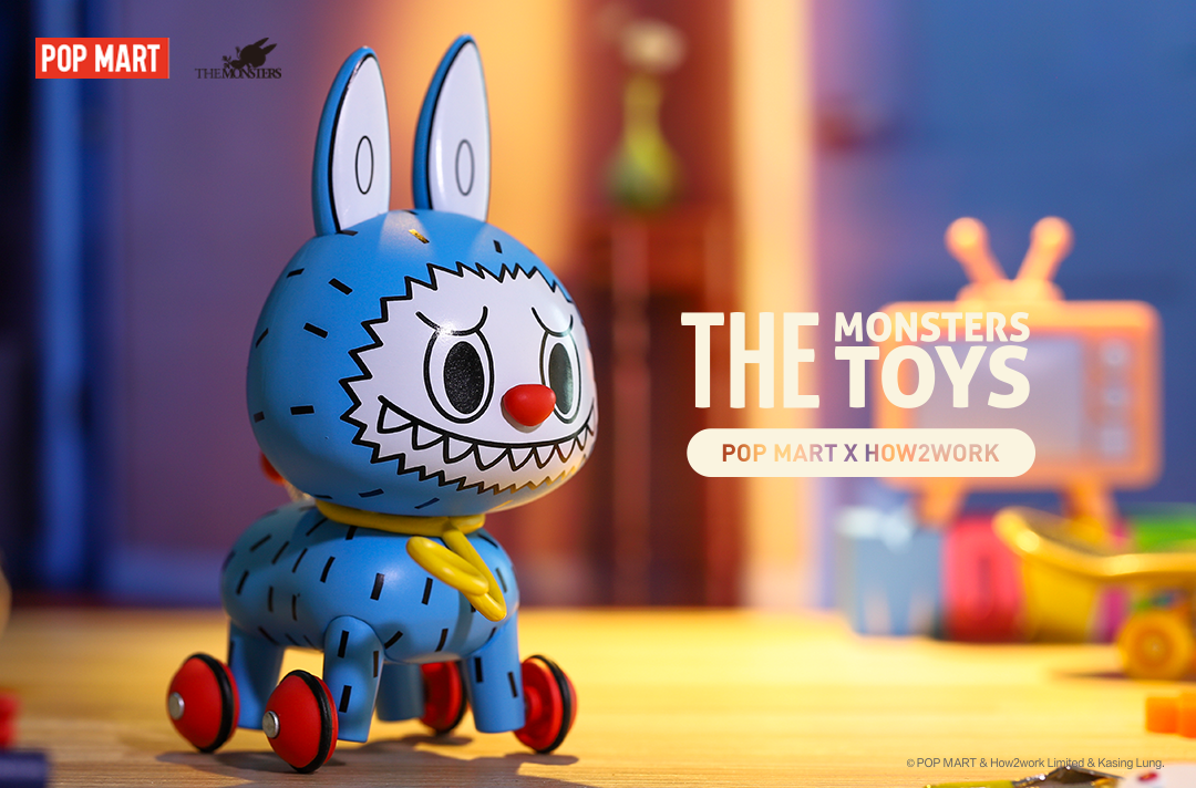 The Monsters Toys Series Blind Box by POP MART x How2work x Kasing Lung