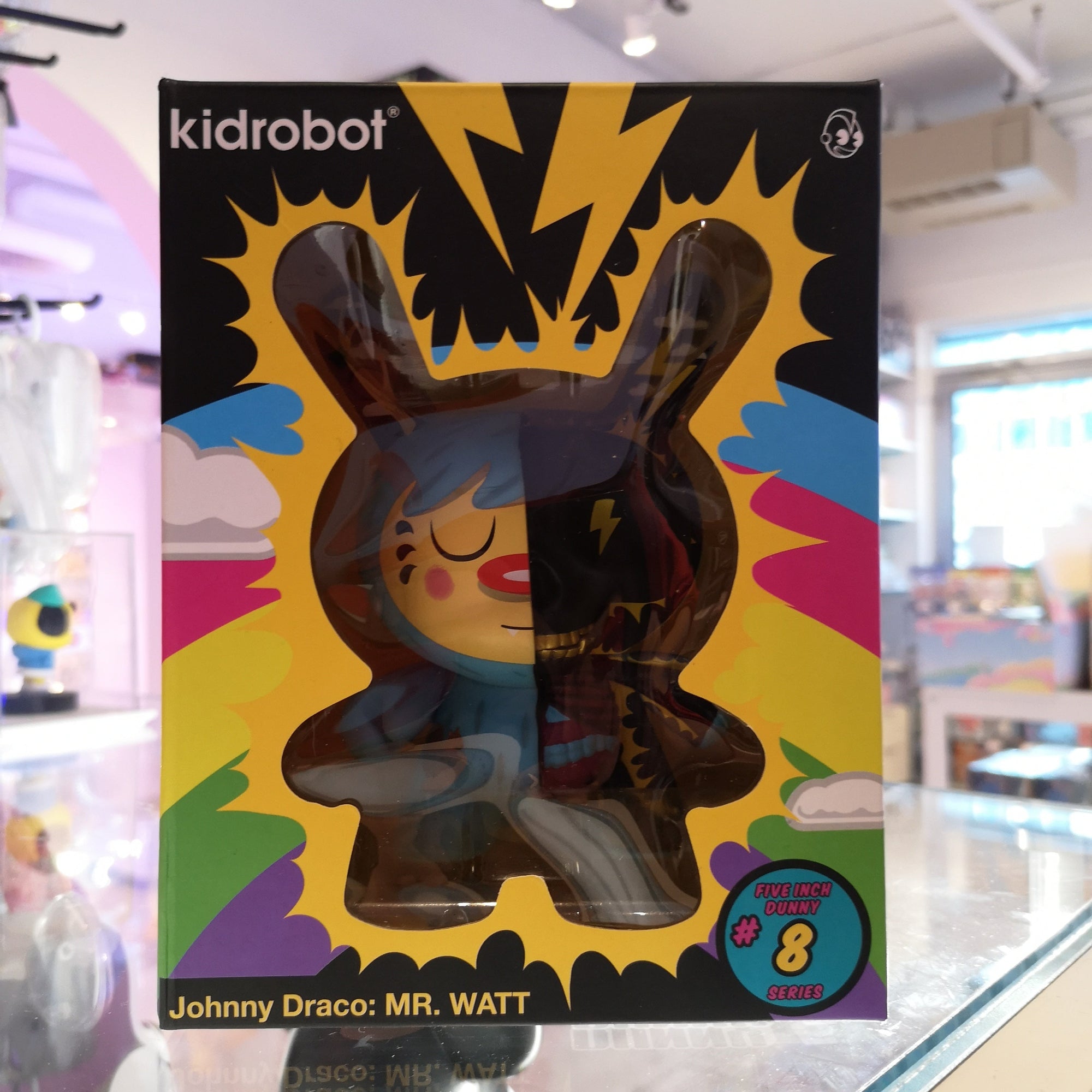 5" Johnny Draco: Mr.Watt Dunny Series 8 By Kidrobot - 1