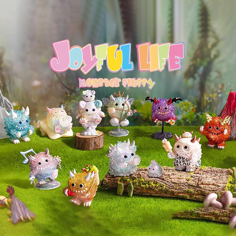 Monster Fluffy Joyful Life Blind Box Series by INSTINCTOY x POP