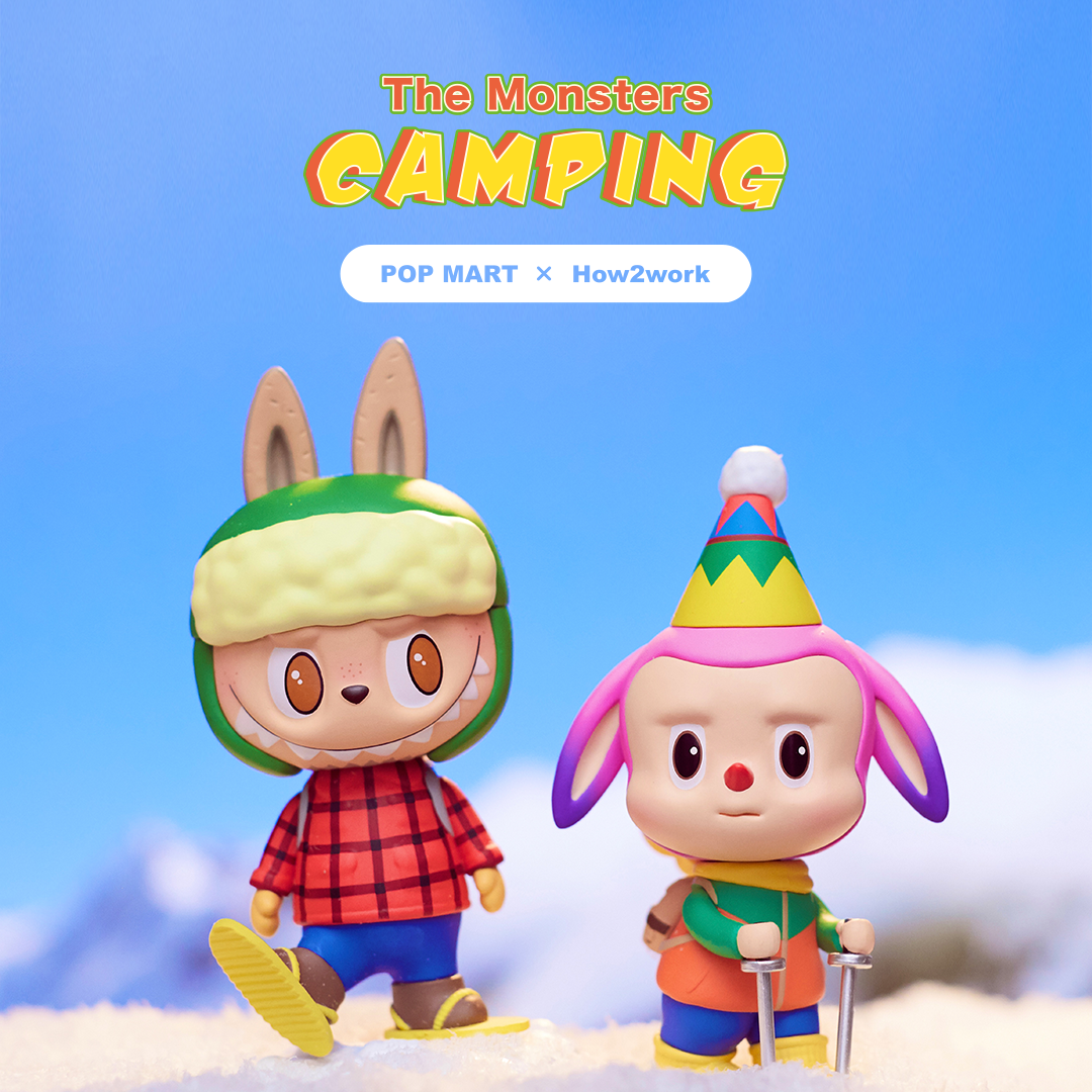 The Monster Camping Series Blind Box by POP MART x Kasing Lung