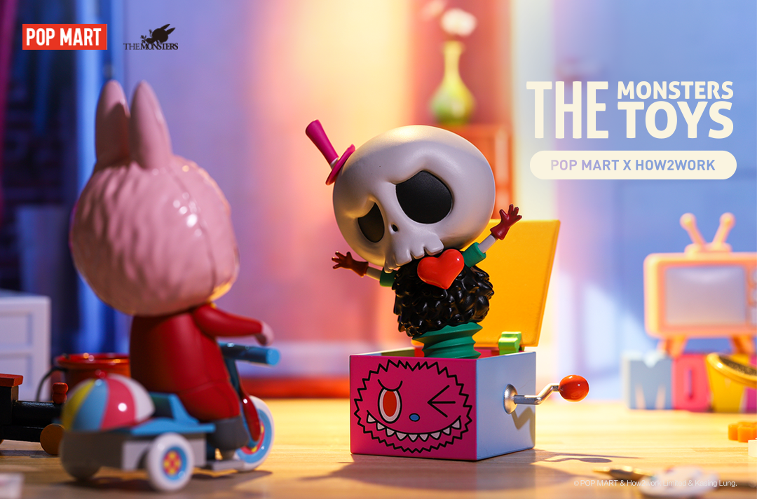 The Monsters Toys Series Blind Box by POP MART x How2work x Kasing Lung