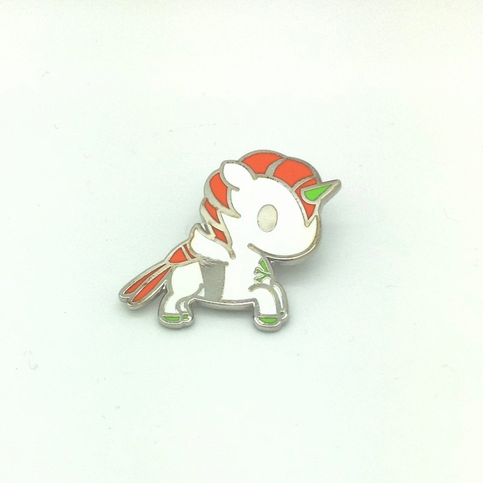 Wasabi Unicorno Enamel Pin by Tokidoki