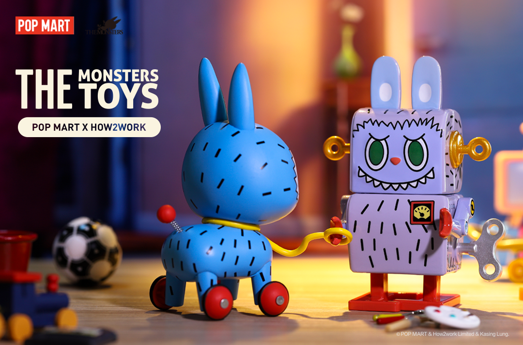 The Monsters Toys Series Blind Box by POP MART x How2work x Kasing Lung