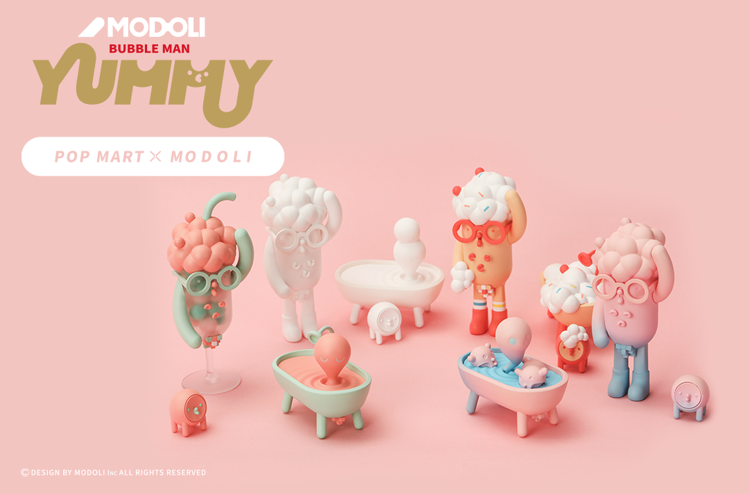 Yummy Bubble Man by Modoli x POP MART