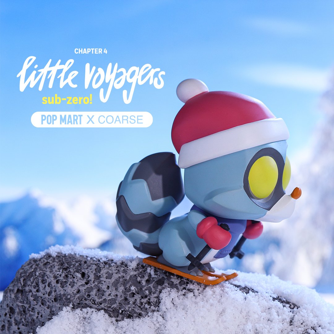 Raccoon - Little Voyagers - Sub Zero by Coarse x POP MART