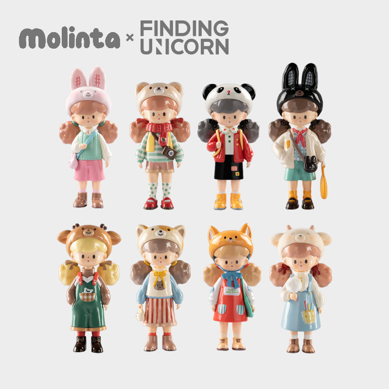 Molinta Party Animals Blind Box Series by Molinta x Finding Unicorn