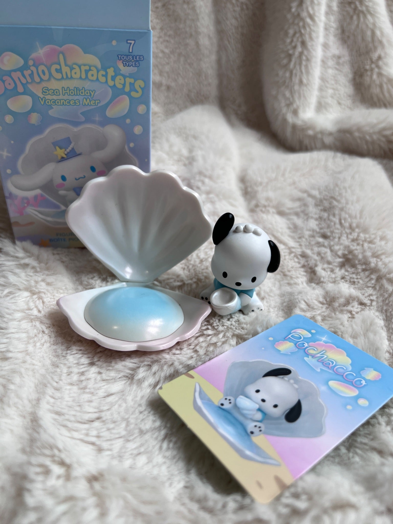 Sanrio Characters Sea Holiday Figure - Pochacco - 1