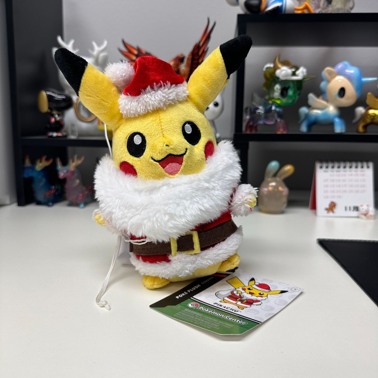 Pokemon Center Christmas Santa Holiday Pikachu Plush