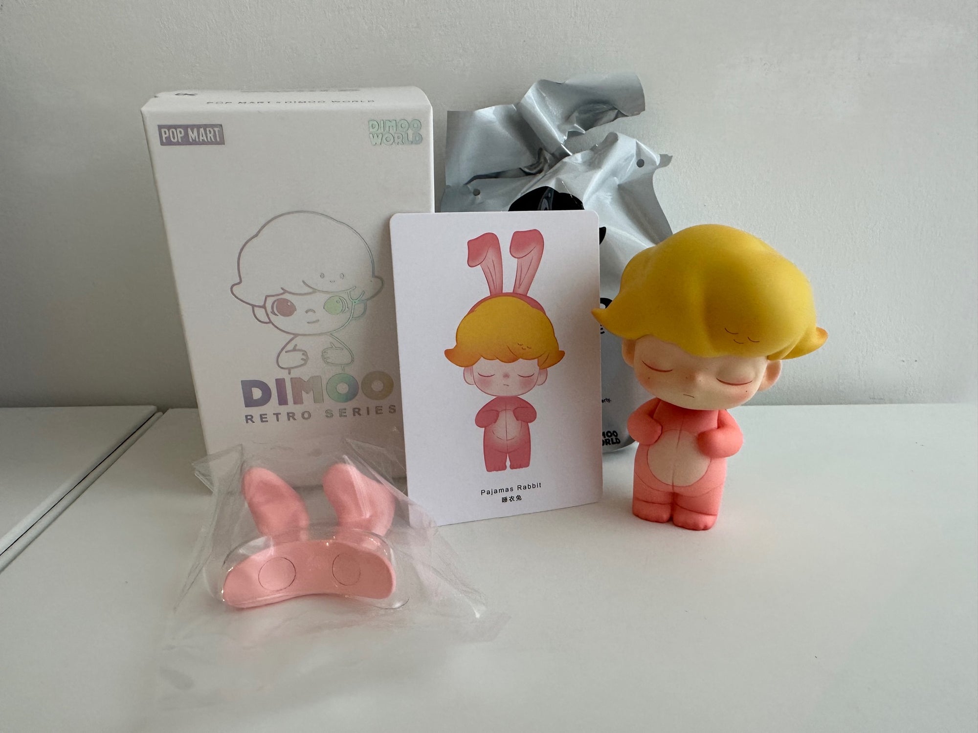 Pajamas Rabbit - DIMOO Retro Series Figures by POP MART  - 2