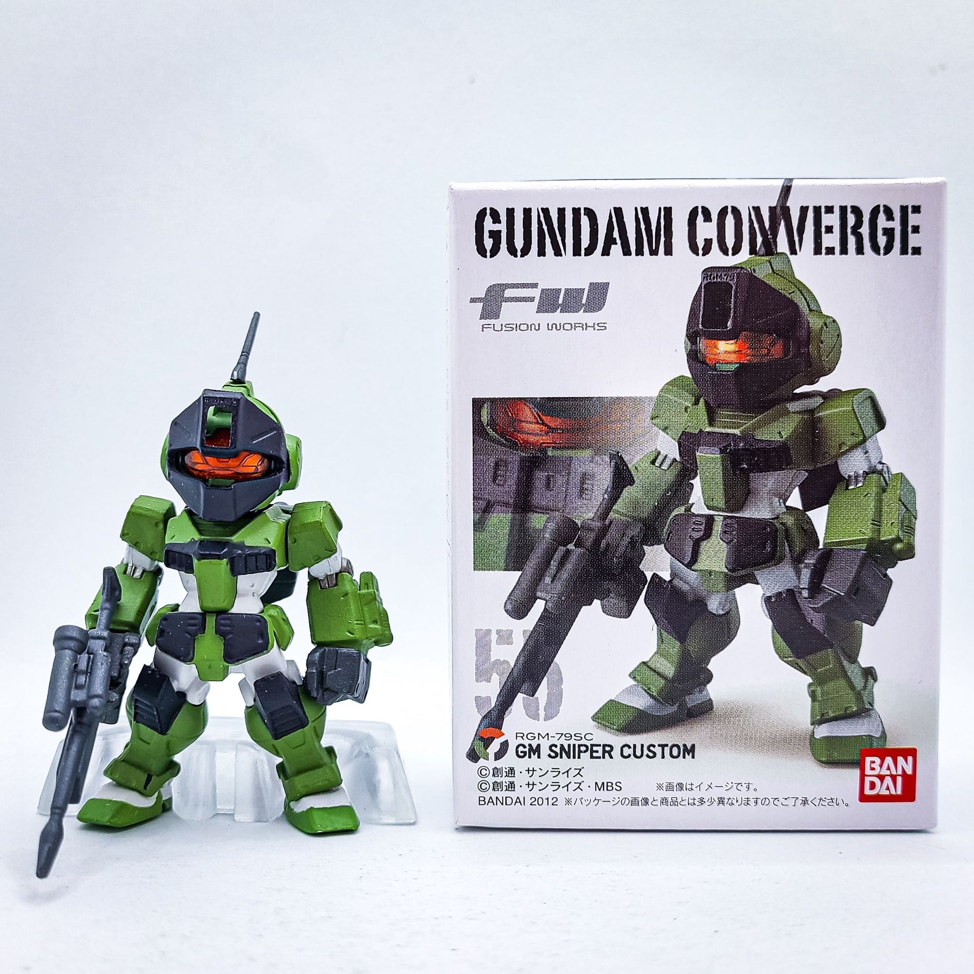 Gundam Converge #55 GM Sniper Custom by Bandai - 3