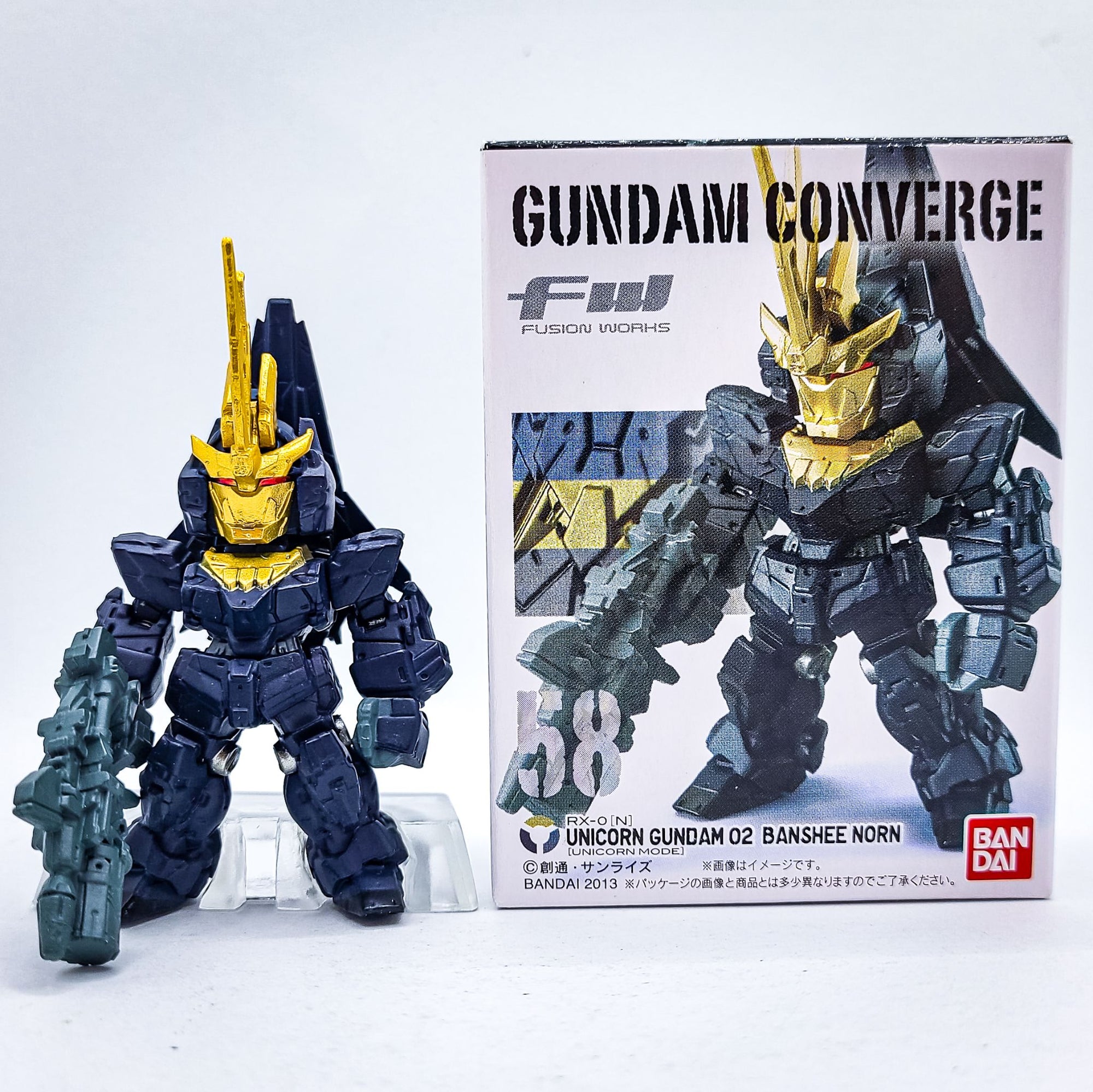 Gundam Converge #58 Unicorn Gundam 02 Banshee Norn by Bandai - 3