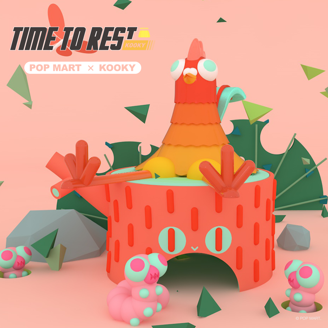 Time To Rest Blind Box Series by Kooky x POP MART