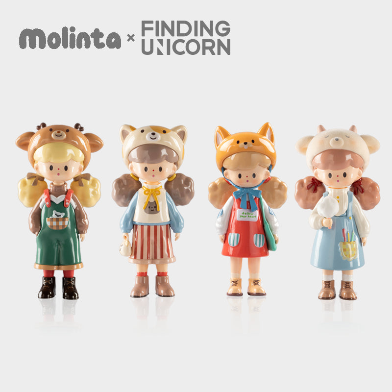 Molinta Party Animals Blind Box Series by Molinta x Finding Unicorn