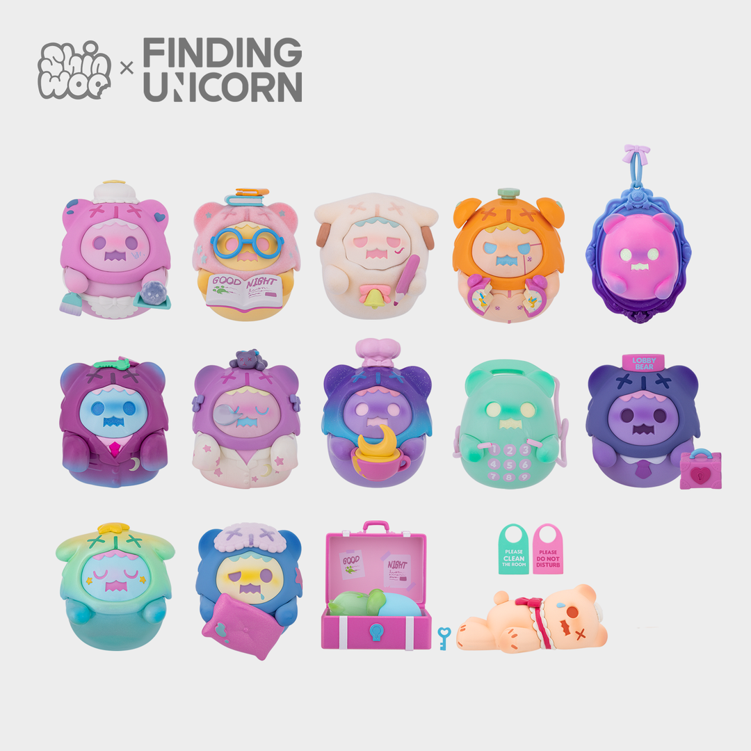 Sweet Dream Hotel Blind Box Series by ShinWoo x Finding Unicorn