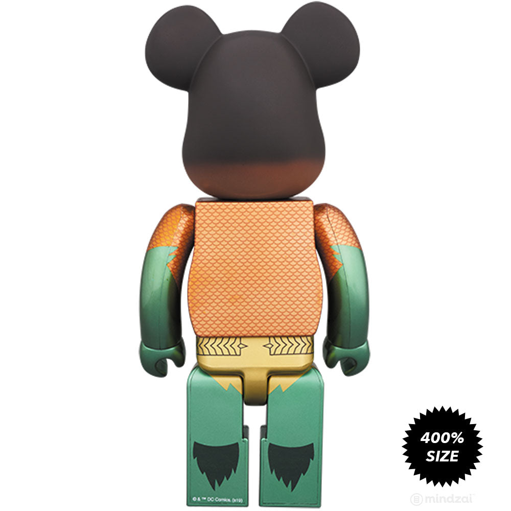 Aquaman 400% Bearbrick by Medicom Toy x DC Comics