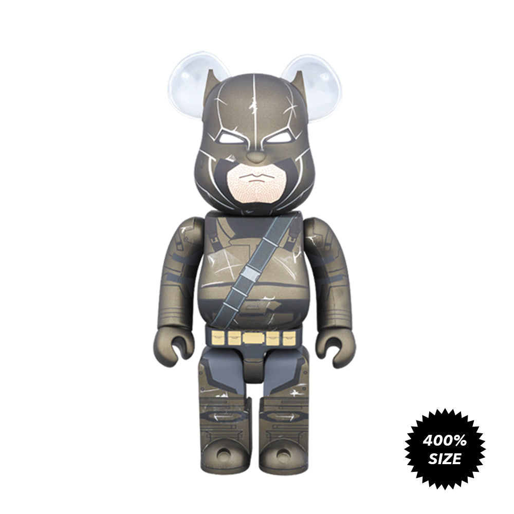 Armored Batman Dawn of Justice 400% Bearbrick - Mindzai 