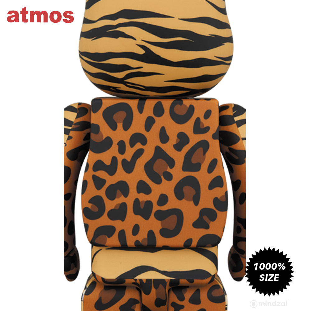 Atmos Animal 1000% Bearbrick by Atmos x Medicom Toy