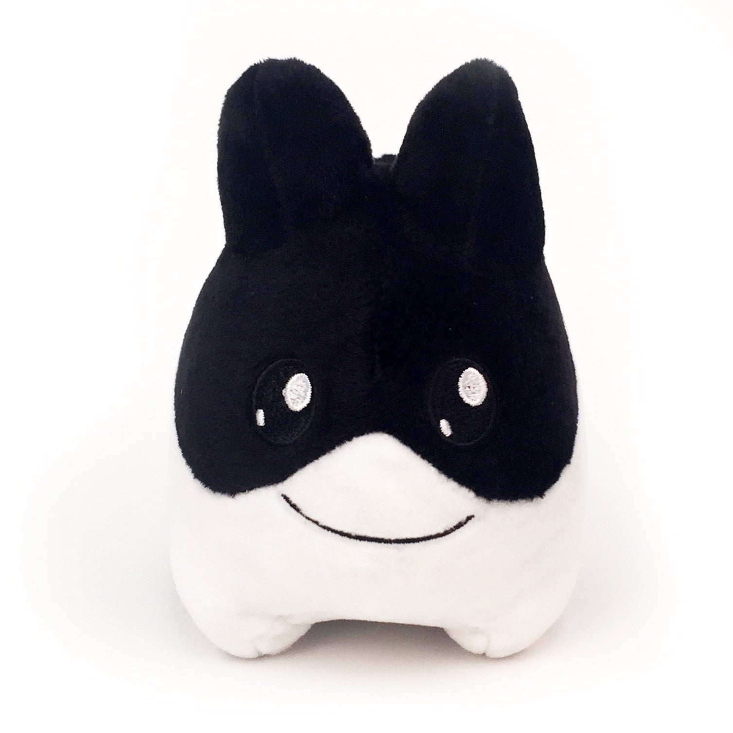 Black and White Litton 4.5” Small Plush Toy by Kidrobot - Mindzai  - 1