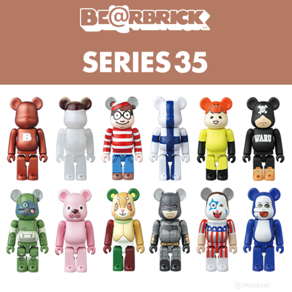 Bearbrick Series 35 - Single Blind Box by Medicom Toy