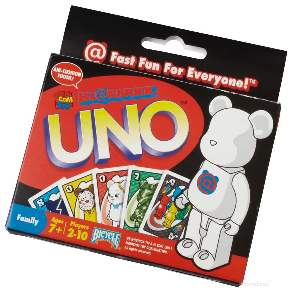 UNO x Bearbrick by Bicycle x Medicom Toy