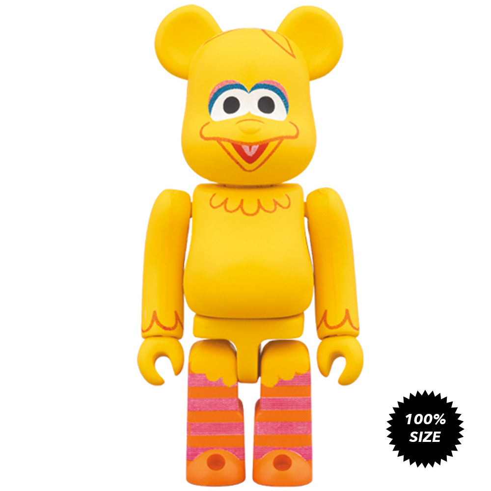 Big Bird Sesame Street 100% Bearbrick