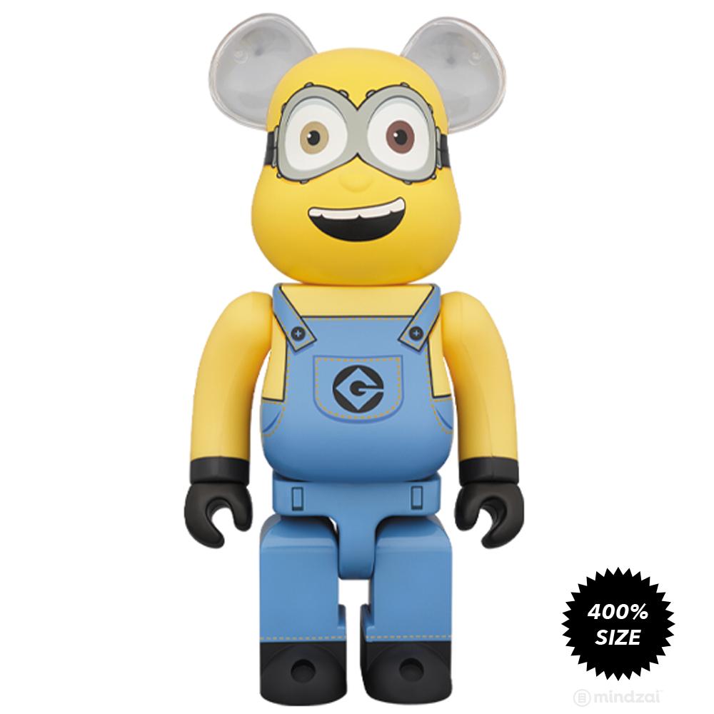 Bob Minion Despicable Me 400% Bearbrick by Medicom Toy