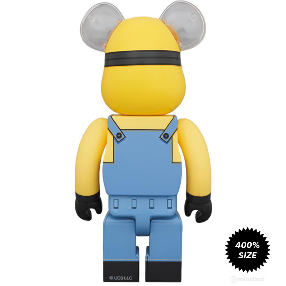 Bob Minion Despicable Me 400% Bearbrick by Medicom Toy