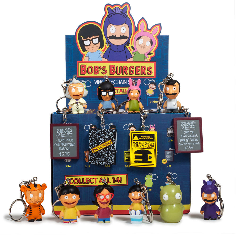 Bob's Burgers Blind Box Keychain Series by Kidrobot