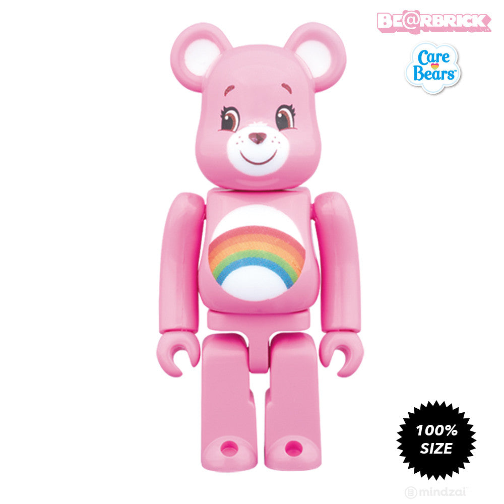 Cheer Bear Care Bears 100% Bearbrick - Pre-order - Mindzai 