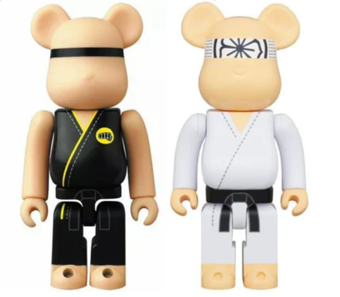 Bearbrick Series 43 - Cobra Kai (Set of 2) (Artist) 100%