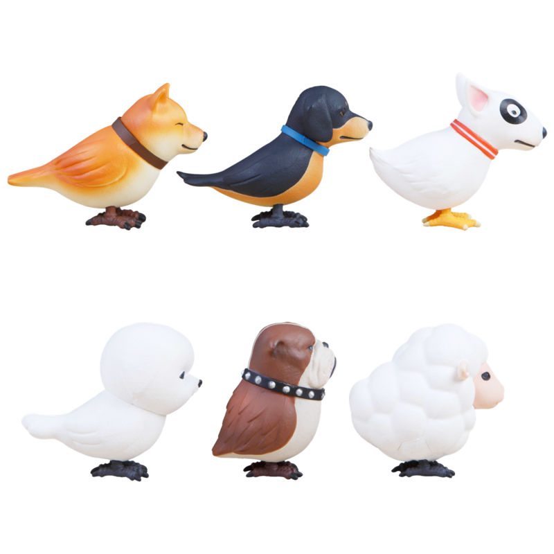 Dogbird Series 2 Art Toy Set by Mighty Jaxx x Third Stage Mindzai Toy Shop