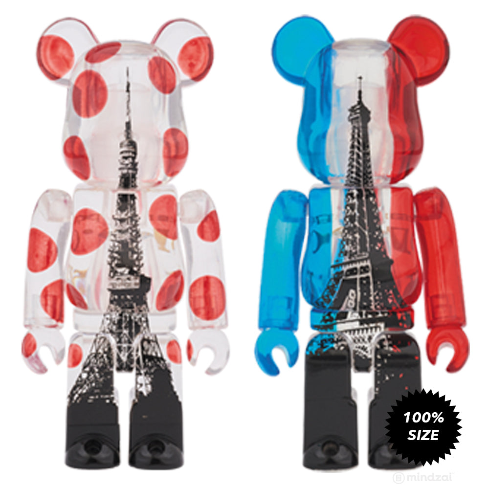 Tokyo Tower + Eiffel Tower Bearbrick Twin Tower 2-Pack