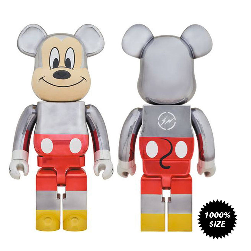 Fragment Design Mickey Mouse 1000% Bearbrick by Medicom Toy