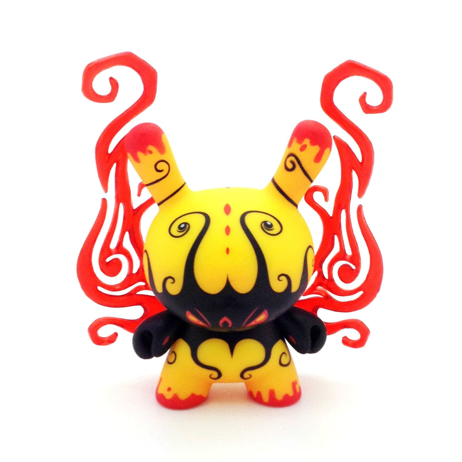 Side Show Dunny Series - Deeper Issues Yellow (Andrew Bell) - Mindzai  - 1