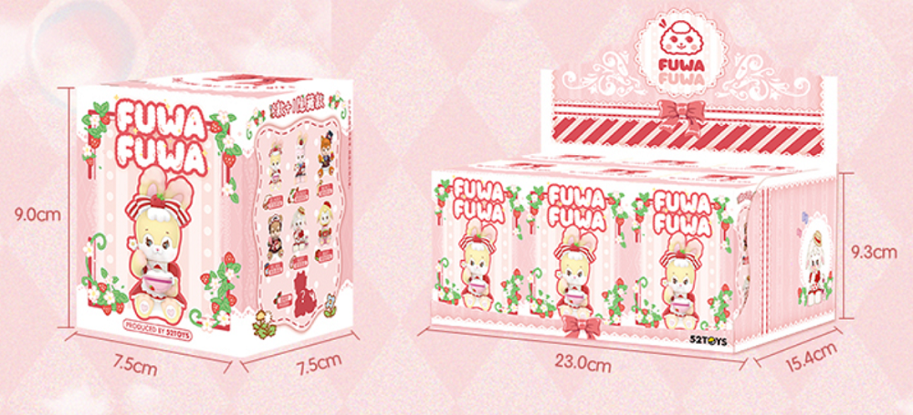 Fuwa Fuwa Tea Party Blind Box Series by 52 Toys