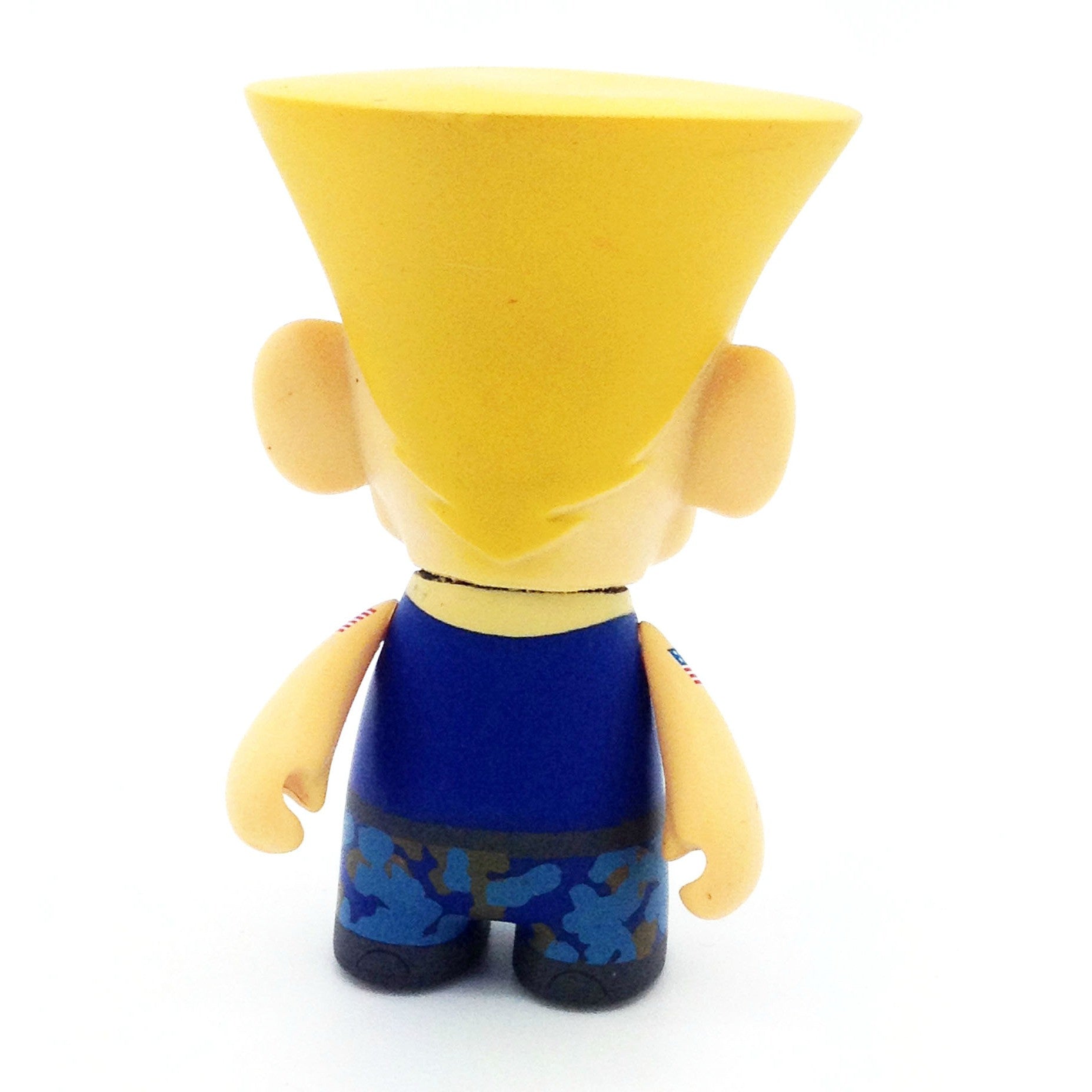 Street Fighter x Kidrobot Minifigures Series 1 - Guile (Blue) - Mindzai  - 1