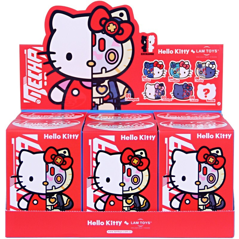 Mecha Hello Kitty Volume 1 Blind Box Toys by Lam Toys x Sanrio