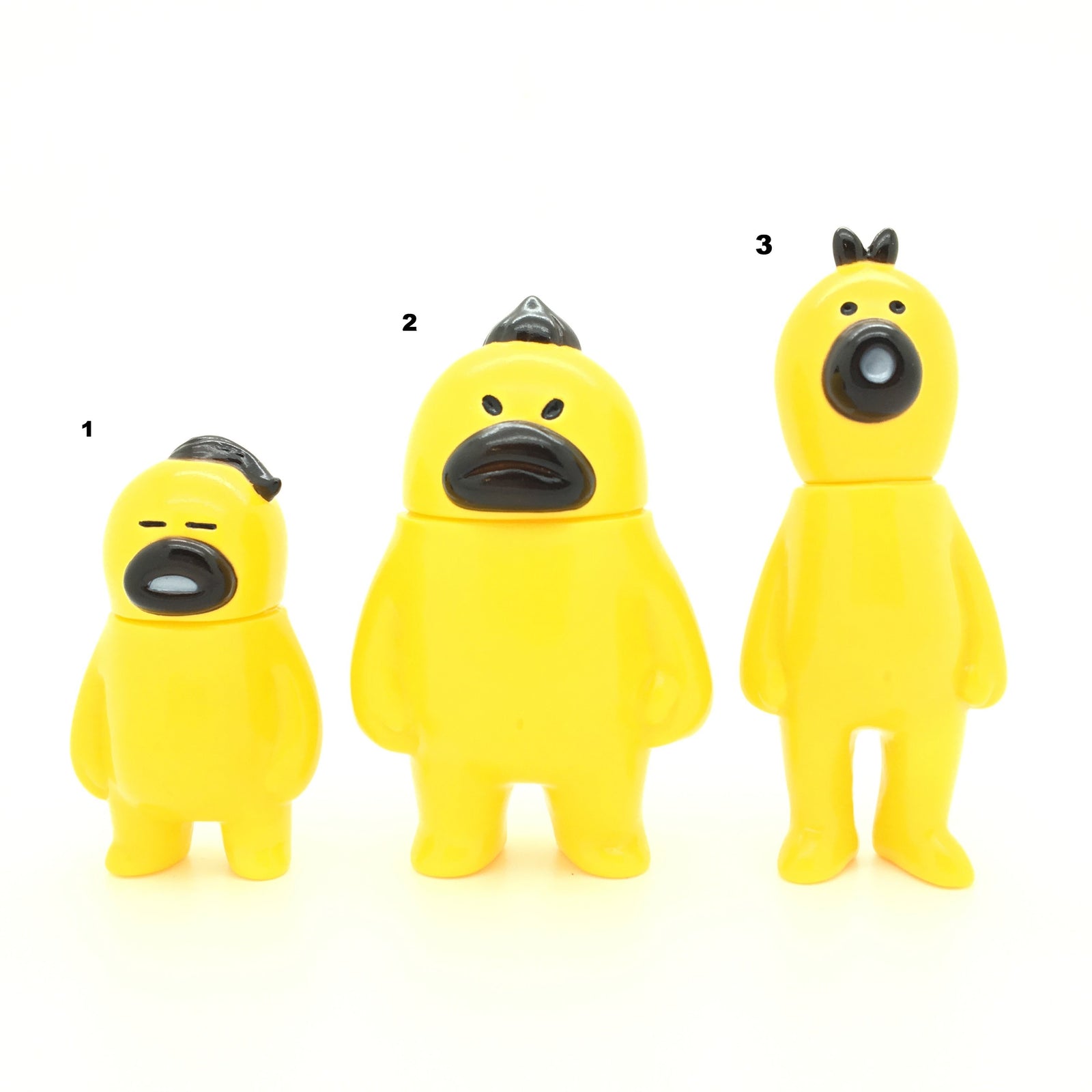 Are, Sore, Kore Soft Vinyl Guardians Yellow/Black Sofubi Toy by Hariken