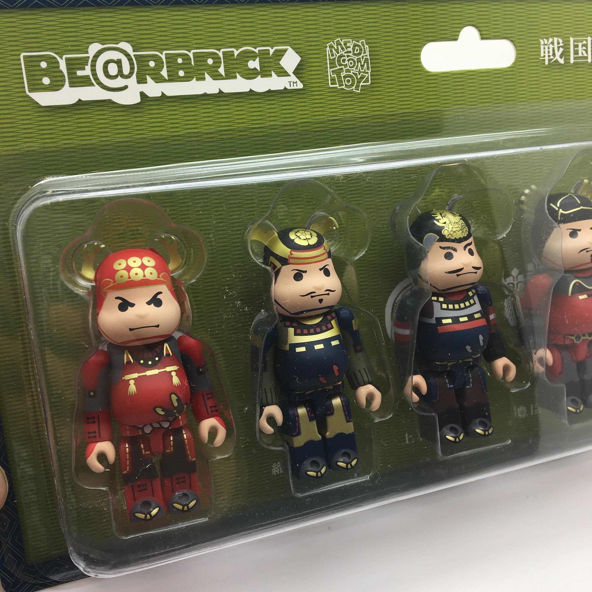 Sengoku Warlords 6-Piece 100% Bearbrick Set